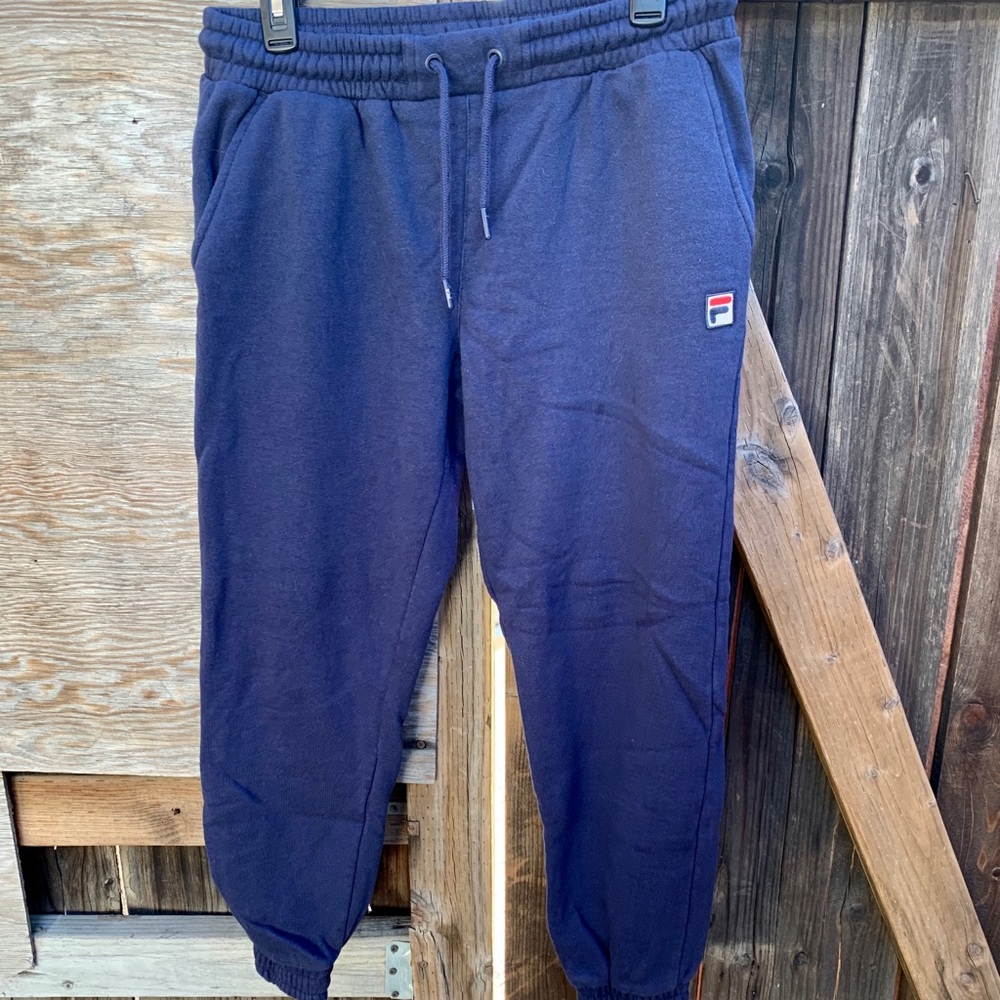 Dark Blue Fila Classic Sweats